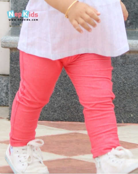 Super Peach Pant Style Jeggings - For Girls