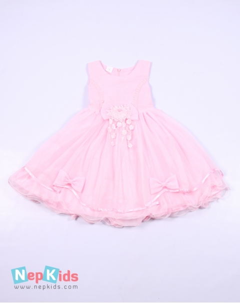 Princess Baby Pink Special Wear - 3 to 8 Years