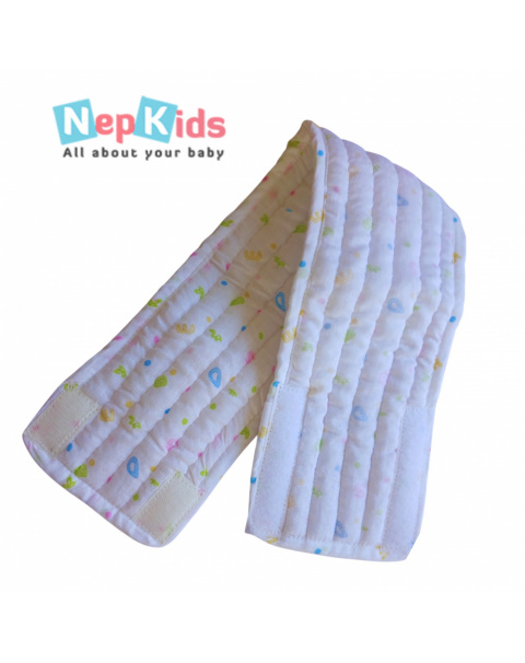 White Patuki Baby Belt For Newly Born Baby-Authentic Wear