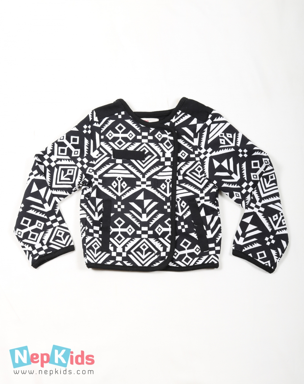 Black and White Tribal Jacket