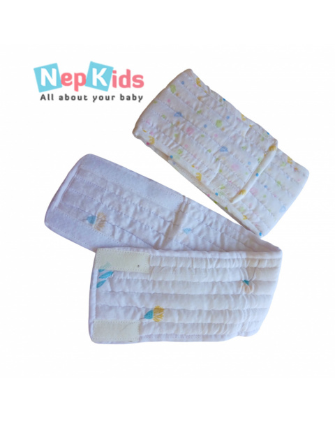 White Patuki Baby Belt For Newly Born Baby-Authentic Wear