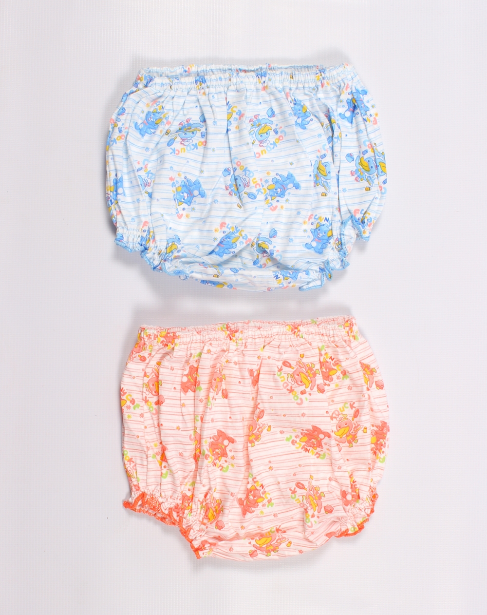 Cute animal printed panties for toddlers. Soft elastic on waist and