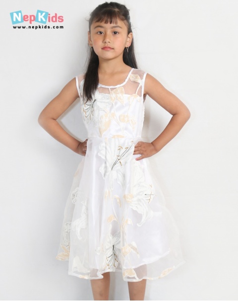 Rayon Printed Designer One Piece Short Frock Dress For Girl – Ville Fashions-thanhphatduhoc.com.vn