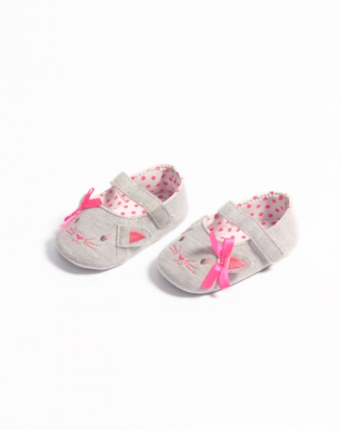 Charming Mouse Slip on Shoes for Baby Girl  - 6 to 12 months