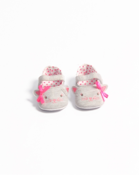 Charming Mouse Slip on Shoes for Baby Girl  - 6 to 12 months