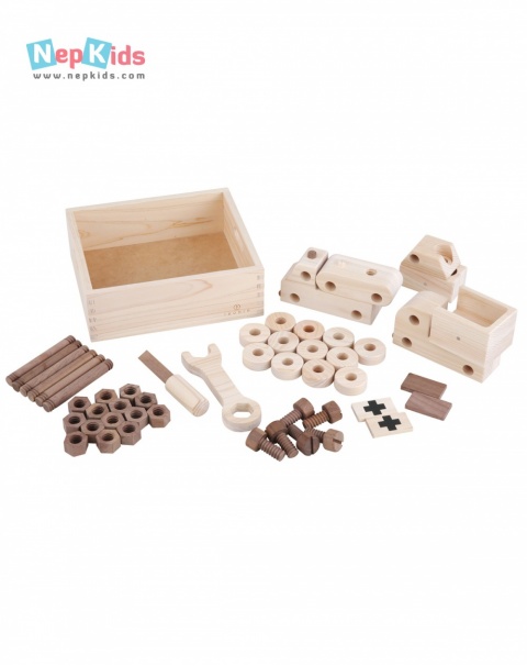 Wooden Mechanic Toy Set