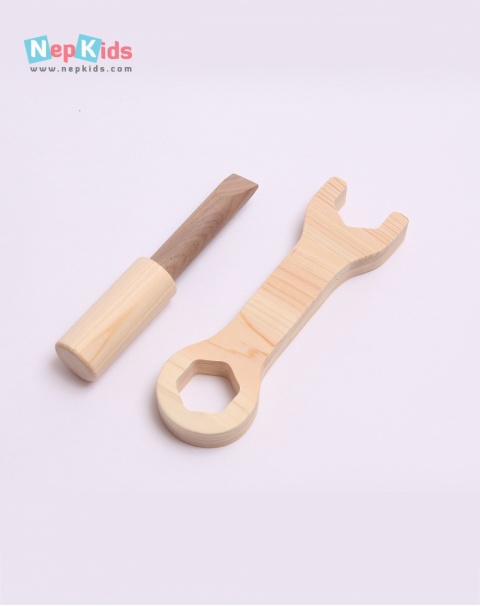 Wooden Mechanic Toy Set