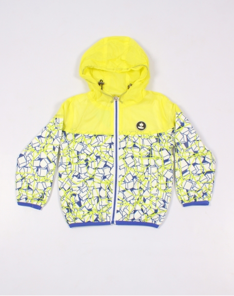 Galaxy Print Wind Cheater Jacket for Kids