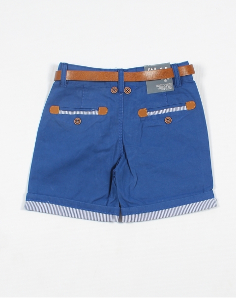 F & B Solid Colour shorts with belt attached || NEPKIDS