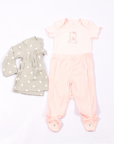 3pc Baby girl clothings set - Carter's Just One You