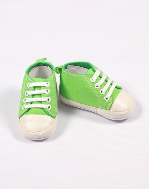Cute Green Converse, Unisex Shoes for Baby  6 M - 12 M