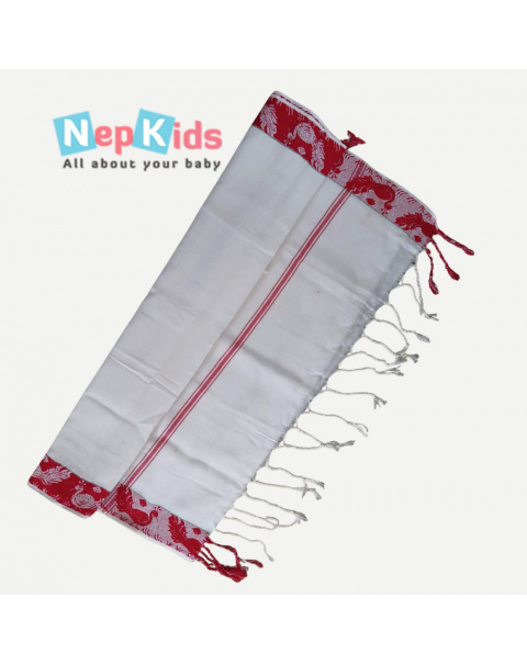 Peacock Newari Patuki cum Shawl For Women