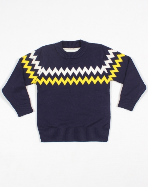 Crazy Wave Full Sleeves Sweater