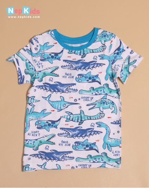 Blue Whale T-shirt For Boys