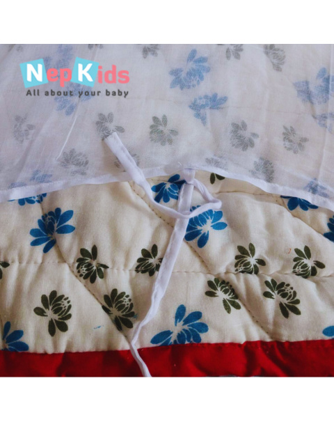  Blue Lotus Dolahi For Kids, Light Weighted Pure Cotton Filled Duvet With Mal Mal Cover