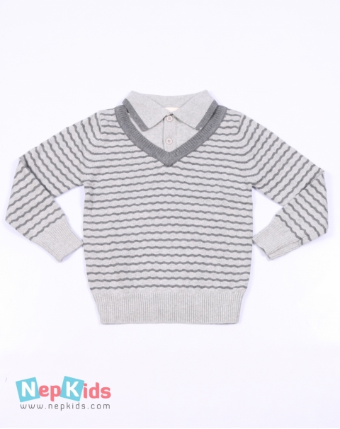 Water Current Zara  Pullover Sweater - 3 to 9 years