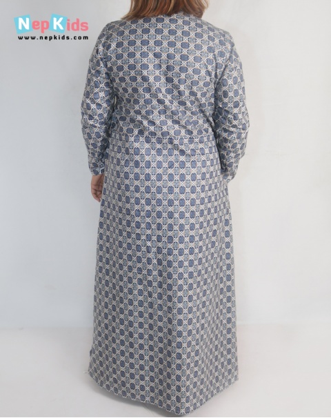 Blue Star Cholo Style Top Maxi - Maternity Wear