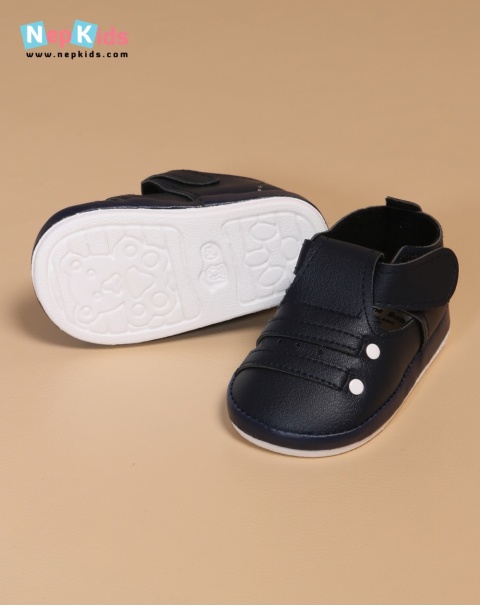Little Blue Baby Shoes - With Soft Sole
