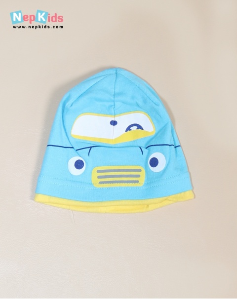 Happy Face Cotton Cap - For Kids