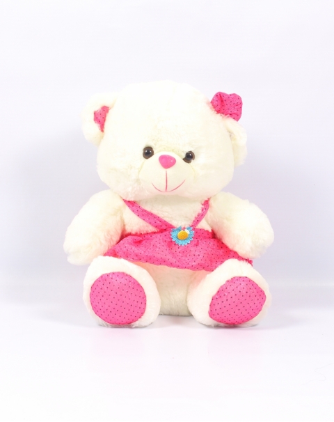 White Lady Bear Sot Toy