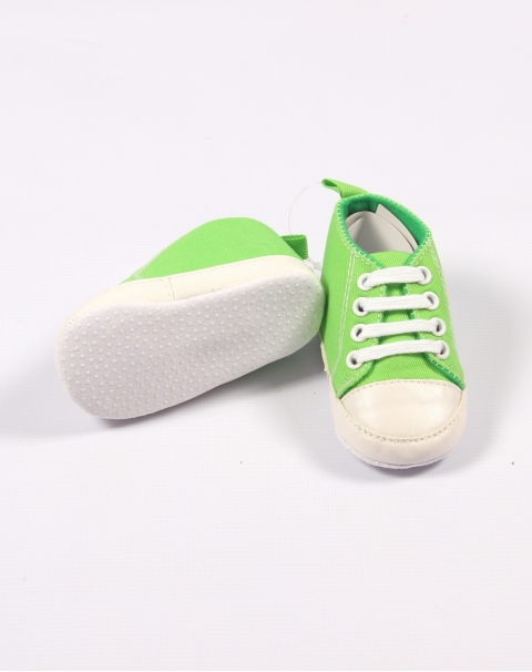 Cute Green Converse, Unisex Shoes for Baby  6 M - 12 M