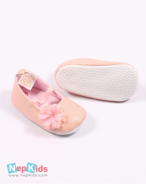 Glitter Girl Cute Baby Shoes  - 6 to 12 Months