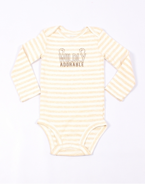 Stripped Body Suit - Just One You made by Carter's for 18M - 24M