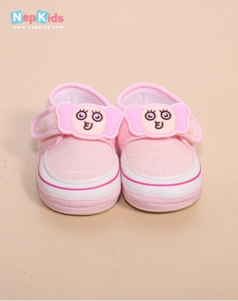 pink walking shoes for babies